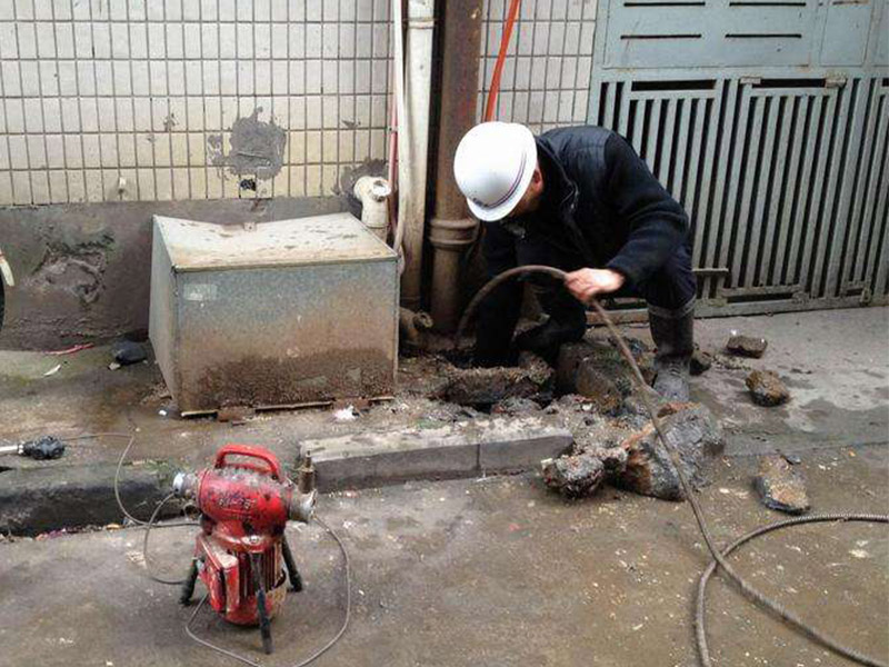 沿河疏通下水道-洗菜池疏通