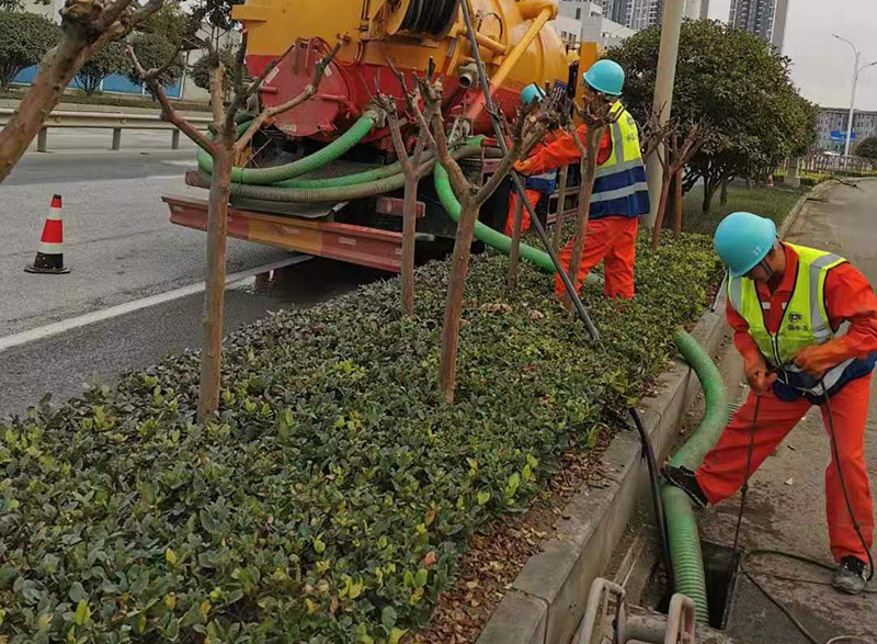 沿河市政管道清淤